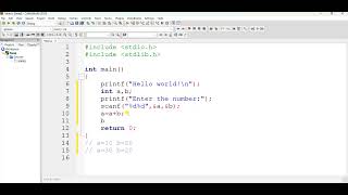 Swapping Two Numbers Without Using Third Variable in C Language Programming (IN HINDI)