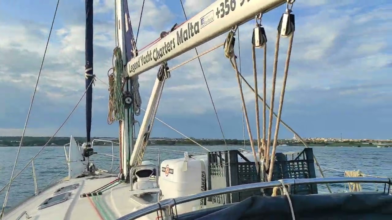 arriving at Porto Palo, Sicily