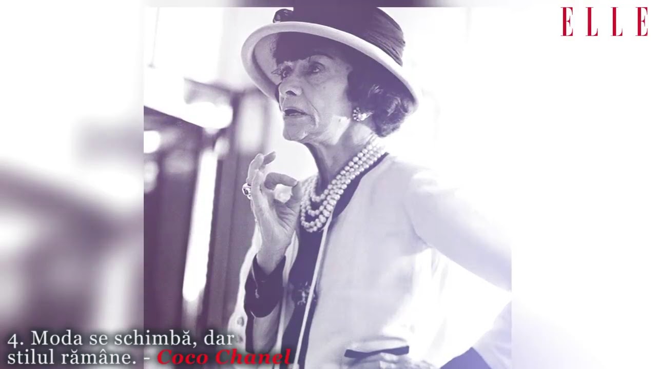 COCO CHANEL 10 citate pe care toate femeile trebuie să le