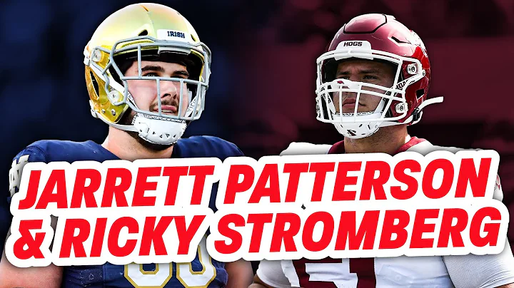 Notre Dame's Jarrett Patterson and Arkansas Ricky ...