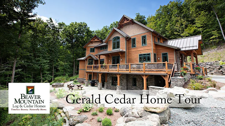 Gerald Cedar Timber Home Tour