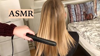 ASMR COMPILATION - Relaxing Straightening & Brushing Parts (No Talking)