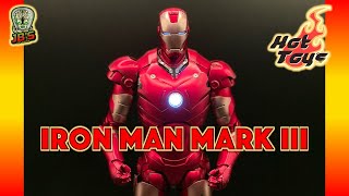 Hot Toys IRON MAN Mark 3 Diecast (2.0) Unboxing & Overview