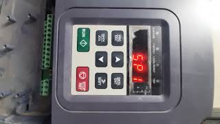 invt vfd  sp1 fault repair