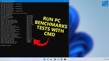 How to Run Computer Performance Benchmark Test on Windows 11 Using CMD