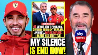 What NIGEL MANSELL Just Did Lewis Hamilton NEVER Expected!