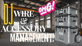 DJ Wire & Accessory Management! - The Flex Stack is the real deal!