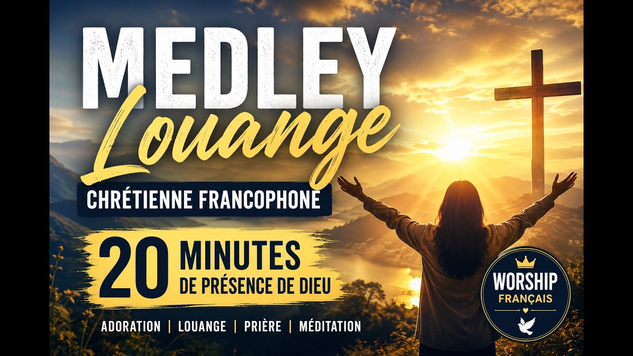 20 minutes de Louange Chrétienne ✨ Un temps de Prière et d’Adoration avec Dieu