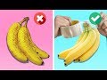 21 ULTIMATE BANANA HACKS