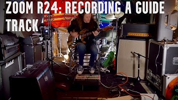 Zoom R24: Recording a Guide Track for My New Tune, "Here I Am"
