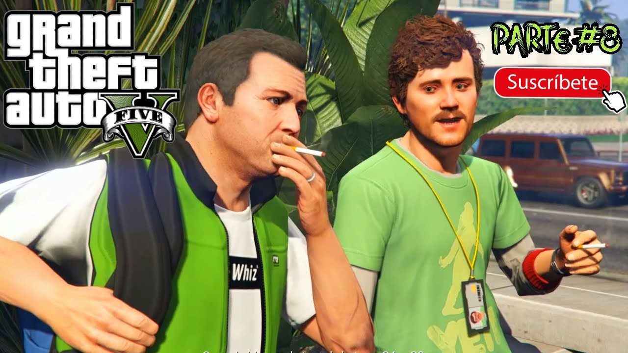 GTA V MODO HISTORIA parte #8 [ explotando cabeza ] - YouTube