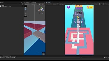3D跑酷 unity单机游戏源码 3D parkour unity single player game source code