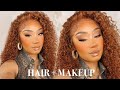 Kevin Luong Inspired Makeup + Ginger Curls | Beauty Forever Hair