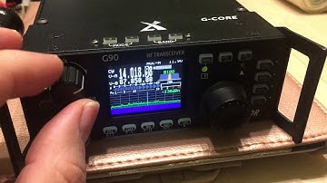 How to make your Xiegu G90 receiver quiet...