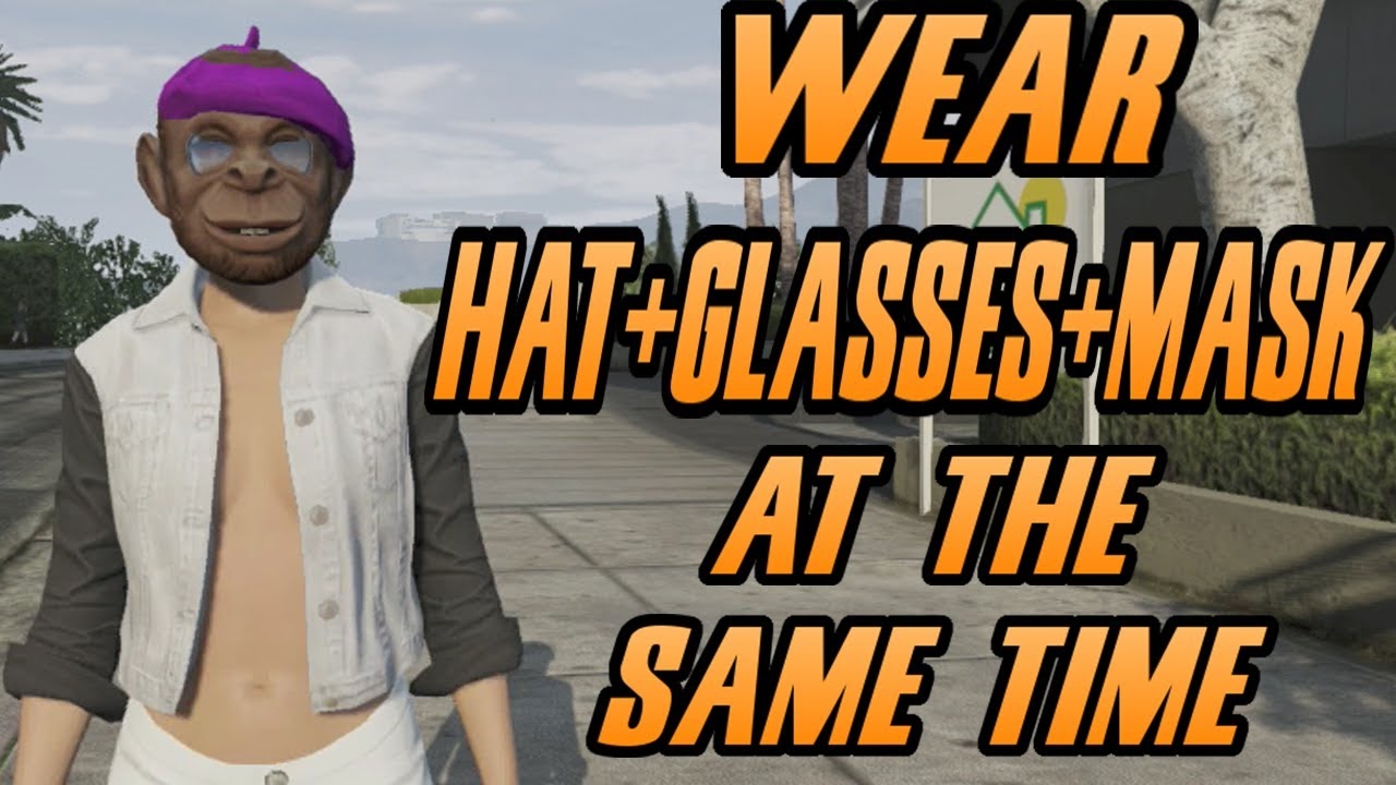 GTA 5 Online NEW Mask and Goggles Glitch! Masks & Glasses! GTA 5
