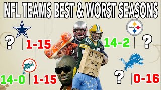 Every Team’s BEST \& WORST Season!