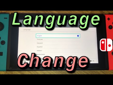 Nintendo Switch How To Change Your Language New Youtube