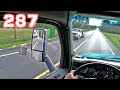 Überbreite mit Pilot Car und Kopfkamera - Truck TV Amerika POV #287