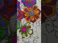 Trust the process… the ending is worth it 😍🌸✨#art #coloring #shorts