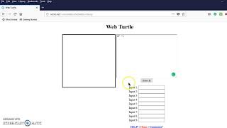 Information CISC 150 Web Turtle Branching Guide