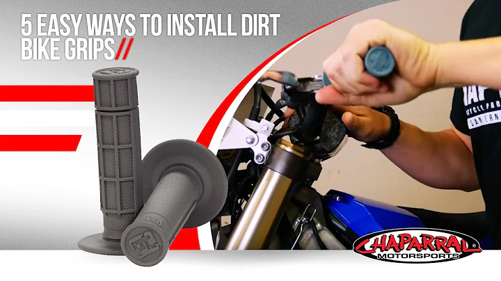 ¡Aprende a instalar los puños de moto de manera sencilla y rápida!