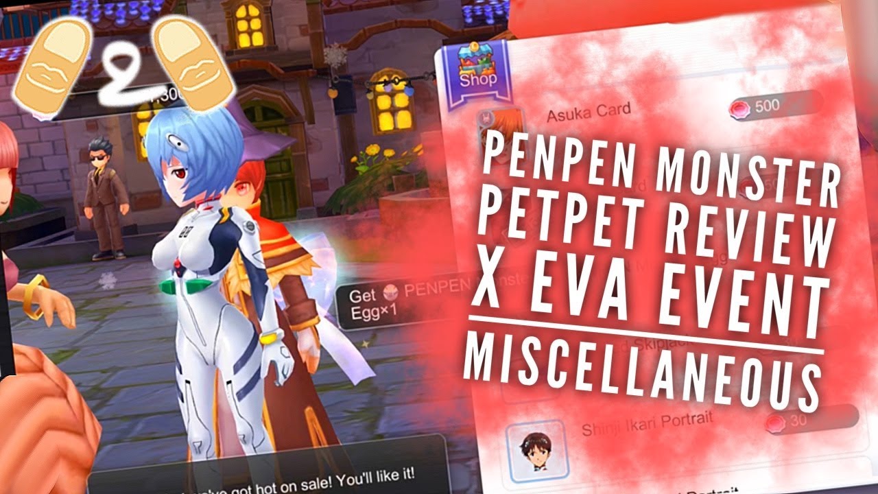 Ragnarok Mobile Penpen Monster Pet x EVA Event Celebration Firecracker Miscellaneous Gameplay