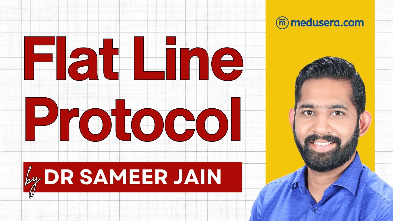 Flat Line Protocol simplified for #nurses #nursingstudent #norcet #rrbnursing #esicnursing