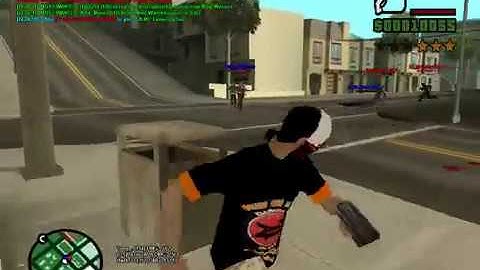 187 vs [OS] | UIF SAMP server | Война за зону (2)