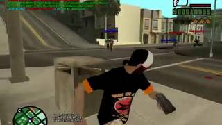 187 vs [OS] | UIF SAMP server | Война за зону (2)