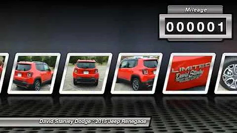 2015 Jeep Renegade David Stanley Dodge JP28665