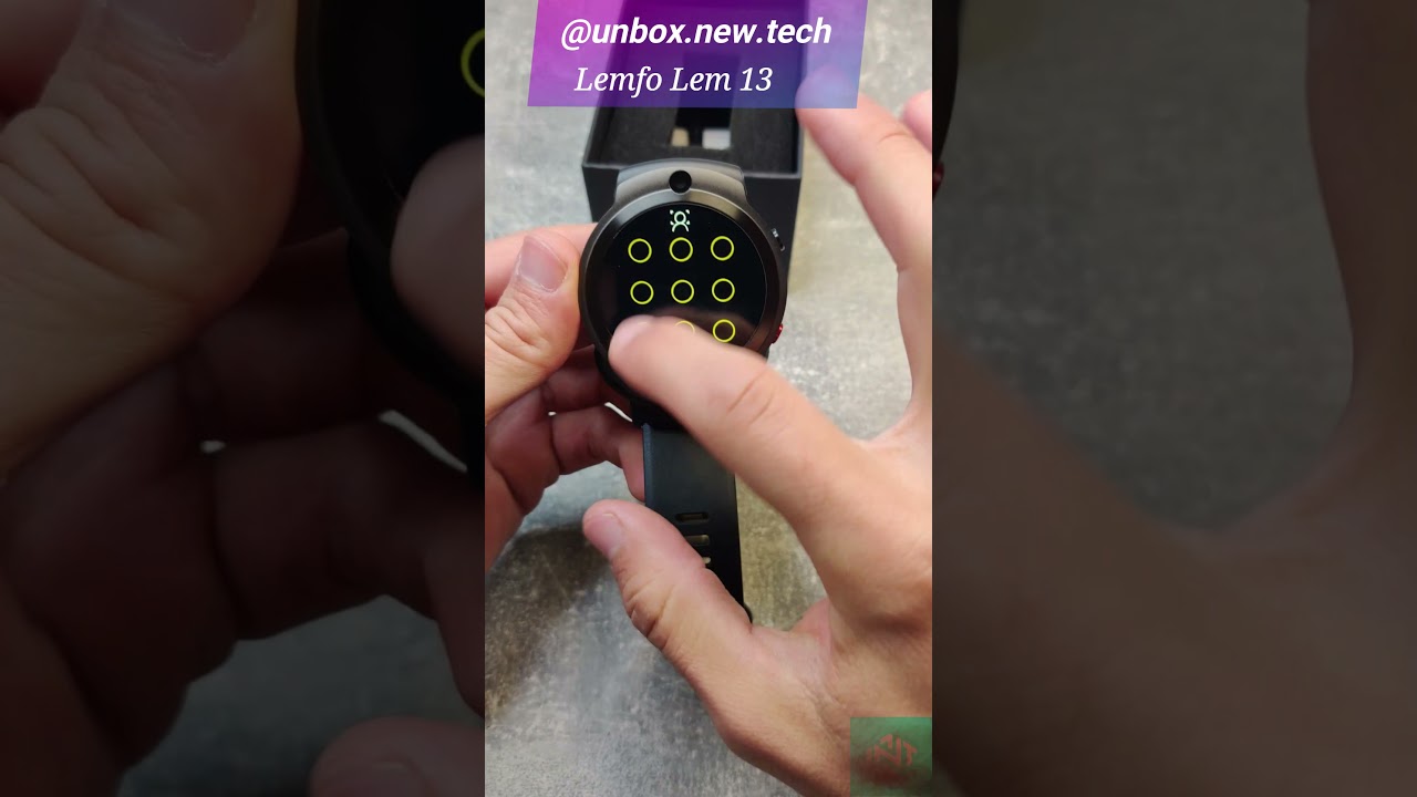 Lemfo Lem13 Smartwatch shorts unboxing 
