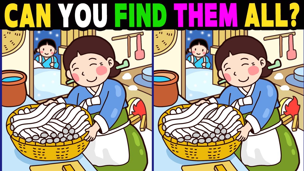 Spot The Difference: Only 1% Can Spot Them All! Are You One of