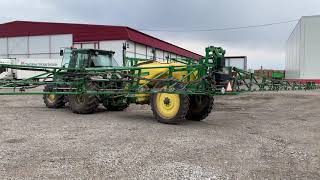 Опрыскиватель JD 732+ трактор JD 7930