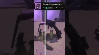 Minecraft: 3D Stuffs + Ender Dragon Revamp &amp; MS Painted 🎨🔥 #minecraft #shorts #resourcepack