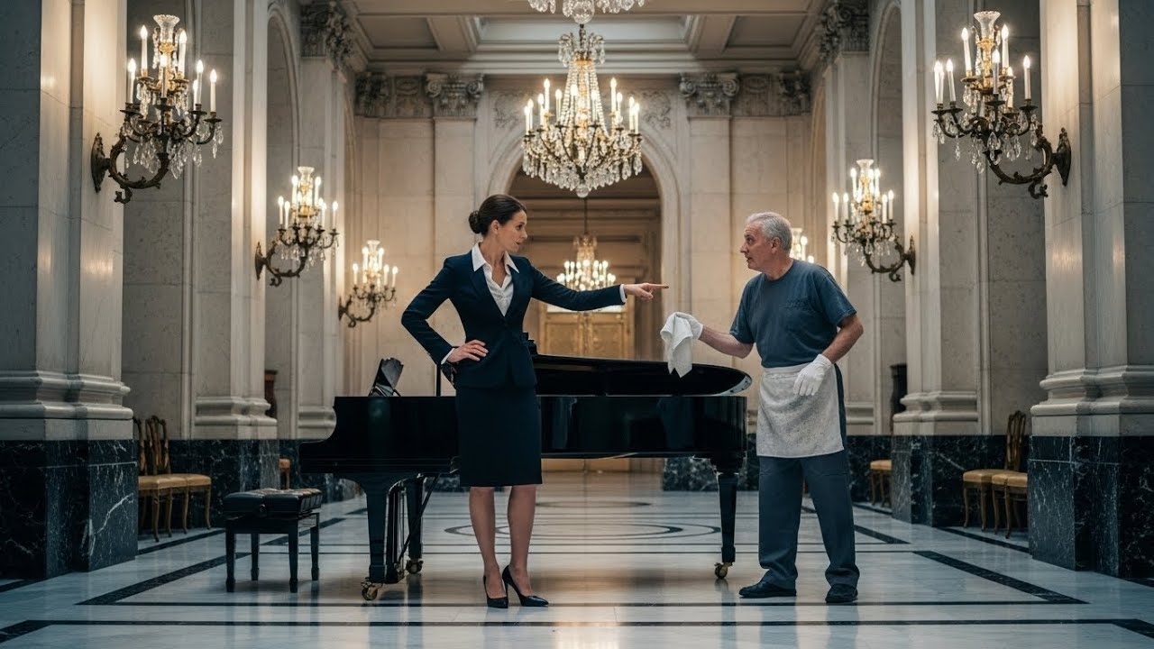 A CEO Made a Joke About Chopin — The Janitor’s Response Changed Everything...