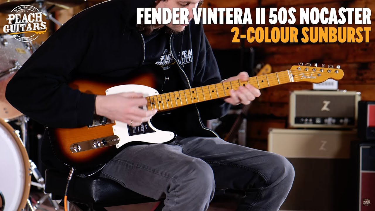 No TalkingJust Tones | Fender Vintera II 50s Nocaster | Maple