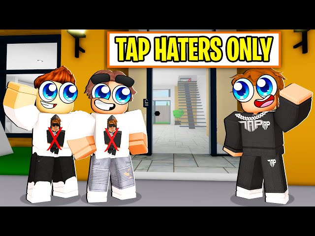 I FOUND A HATERS ONLY CLUB IN BROOKHAVEN SO I WENT UNDERCOVER.. I GOT HACKED!  (Roblox Brookhaven RP) 