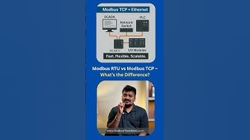 Modbus RTU vs Modbus TCP — Know the Difference! ⚡