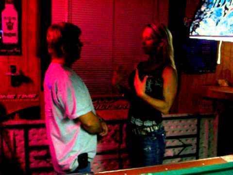 Ginger Martin talking smack then armwrestling - YouTube