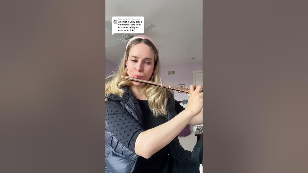 playing every note on the flute in 13 seconds playing every note on the flute in 13 seconds