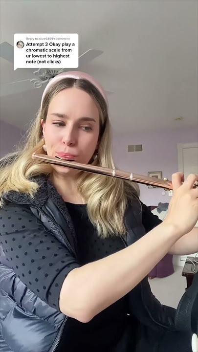 playing every note on the flute in 13 seconds