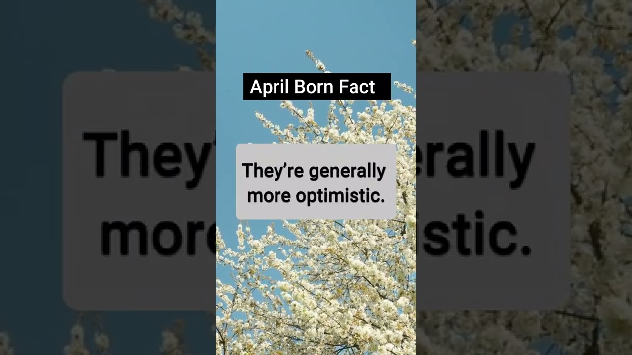 April Born People Facts & Personalities | 
