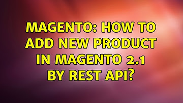 Magento: How to add new product in Magento 2.1 by Rest API?