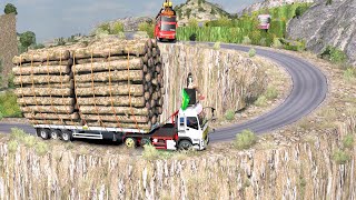 Dangerous Idiot Trucks & Heavy Equipment Fails Driving | Euro Truck Simulator 2