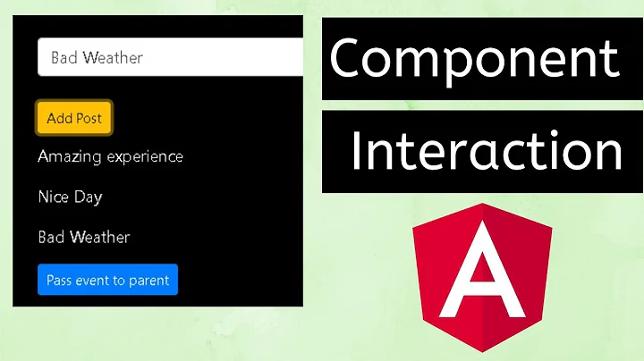 Component Interaction | Pass data between one component to another component | Angular Tutorials