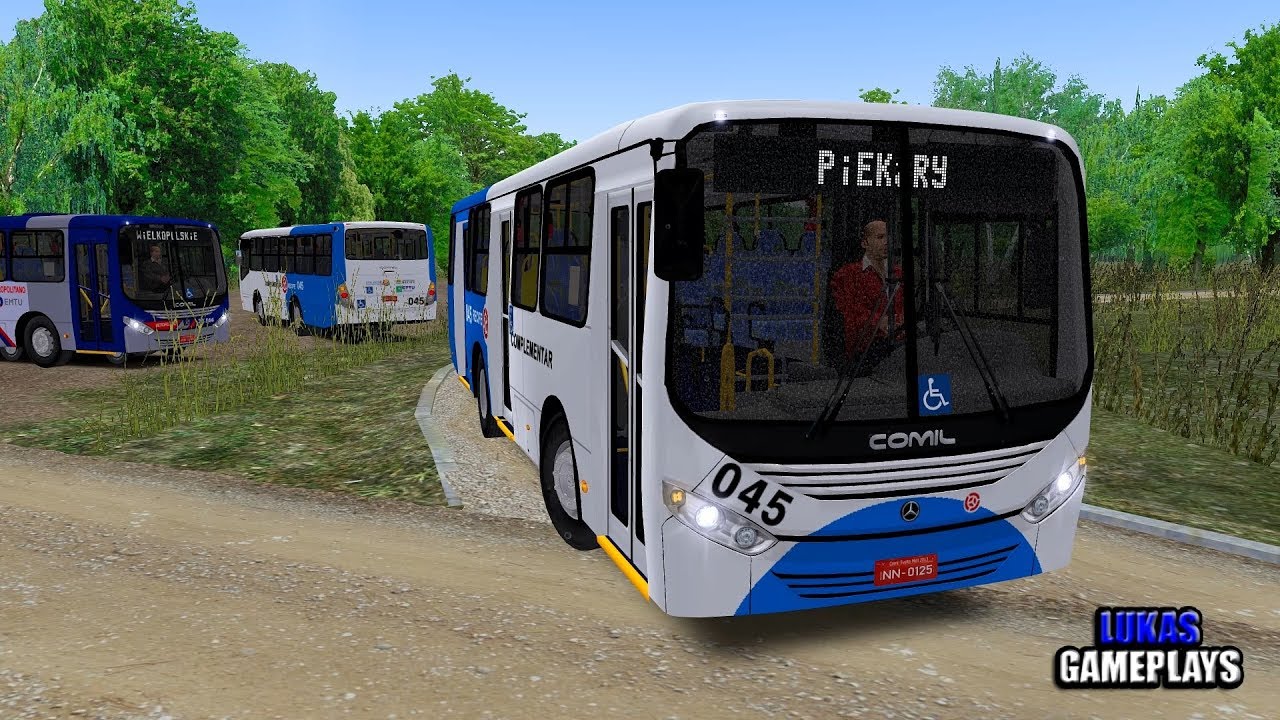 🔴[OMSI 2] Comil Svelto 2013 MIDI OF-1519 BlueTec 5 +G27 - Mapa Nowe Piekary L97