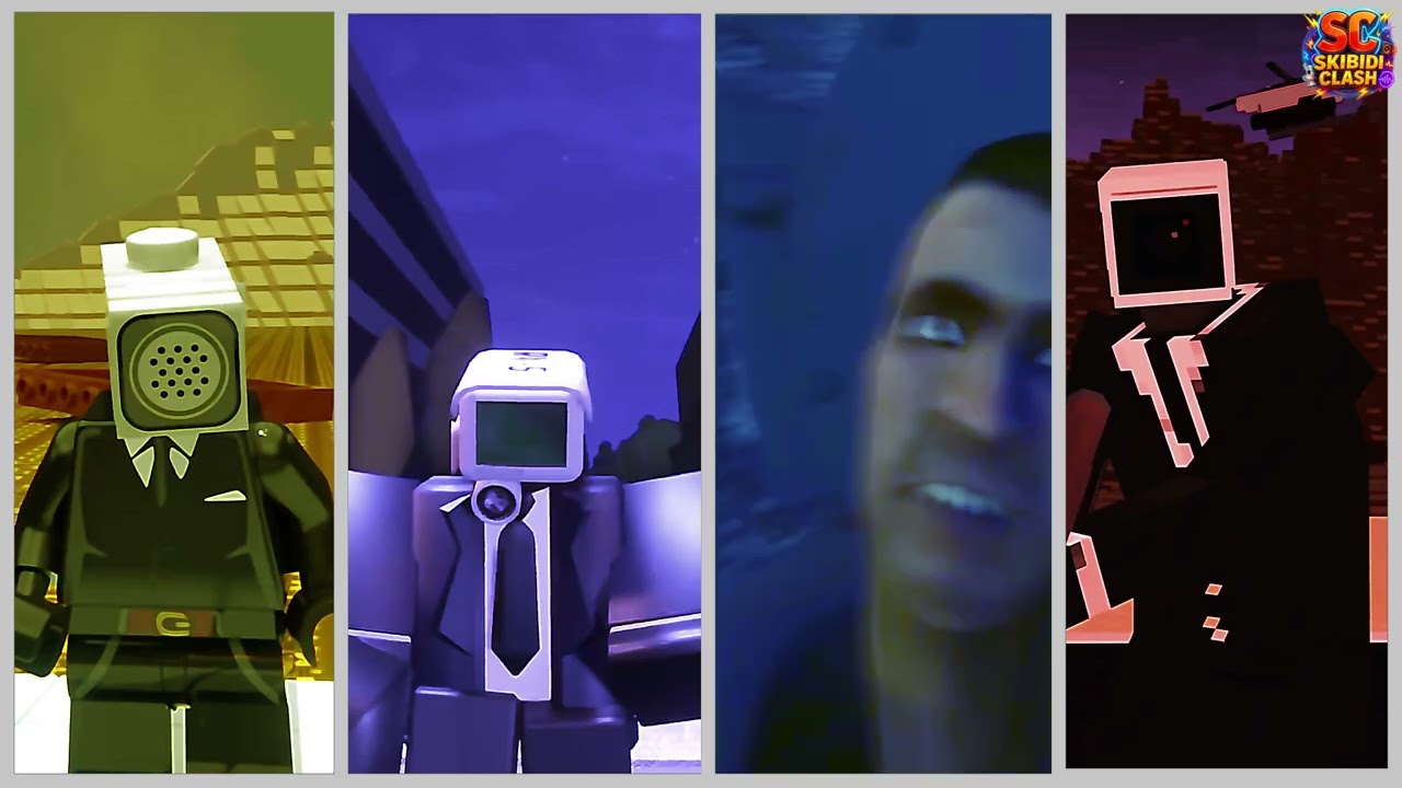 SKIBIDI TOILET ORIGINAL vs MINECRAFT vs ROBLOX vs LEGO 😱 | FULL MULTIVERSE BATTLE | EPISODE 66