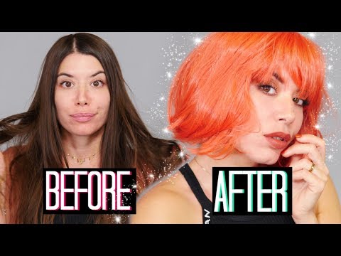 ROSSA PER 24 ORE?!🔥 BEFORE AND AFTER TRASFORMATION | Adriana Spink
