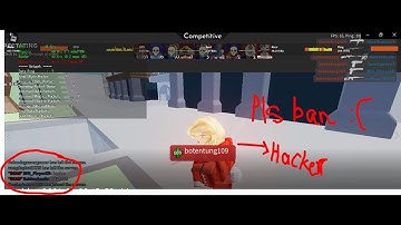 ROBLOX arsenal Hacker caught.(please ban)