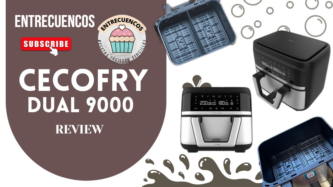 ES ENORME! 🍗 CecoFry Dual 9000 9L - Freidora de aire como funciona